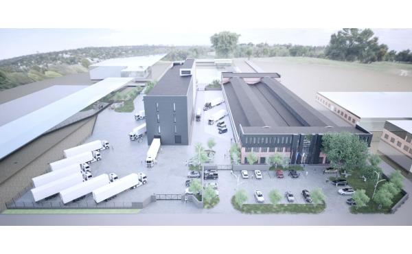 Tarnów / Nowoczesna hala wysokiego składowania z reprezentacyjną częścią biurową